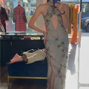 Elegant Embellished Evening Gown